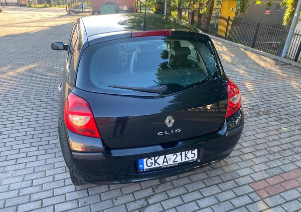 Renault Clio cena 13200 przebieg: 96177, rok produkcji 2009 z Łęczyca małe 56